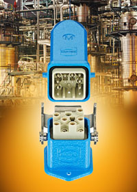 Connectors meet intrinsic safety requirements for use in potentially explosive areas