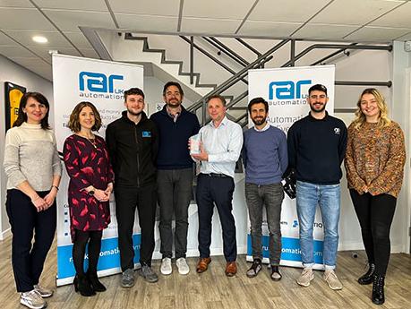 RARUK Automation wins European partner of the year award from Robotiq