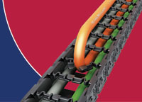 Sturdiness and flexibility in the same chain system