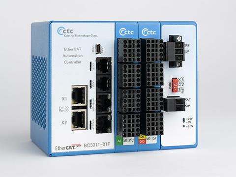 EtherCAT slave motion controller extends machine functionality