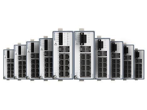 Compact gigabit Ethernet switches for mission critical networks