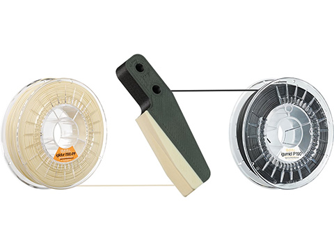Strengthening 3D printed parts with multi material printing technology