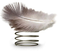 High index compression springs offered in 316 stainless steel