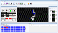 High performance 3D simulation in robot software