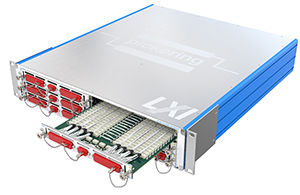 New high voltage scalable LXI matrix module from Pickering Interfaces