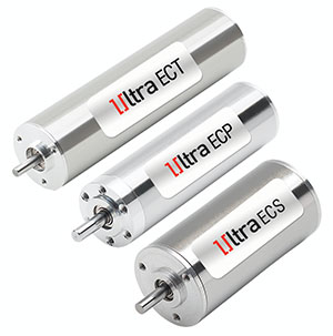 High performance in a complete family of brushless, slotless miniature motors