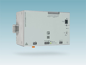 DC/AC inverter for the DIN rail
