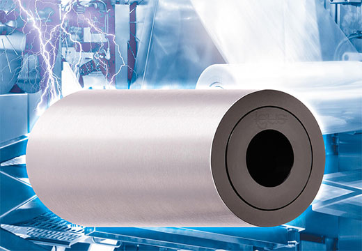 New roller from Igus protects against static sparking