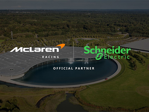 Schneider Electric to become the Official Energy Technology Partner of McLaren Racing