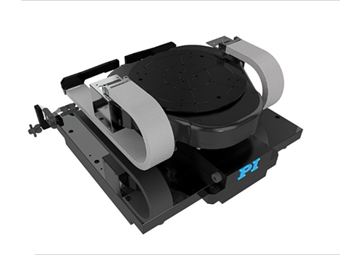 Five-axis air bearing stage, new from PI
