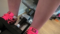 Shock absorber key in modified rowing machine