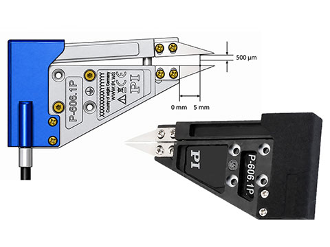 Compact flexure-guided gripper combines 0.5mm jaw travel and integrated force sensing