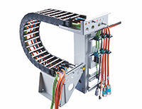 Optimum combination of cable carriers and cables