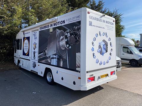 Apex Dynamics launches new product range aboard The Gearbus