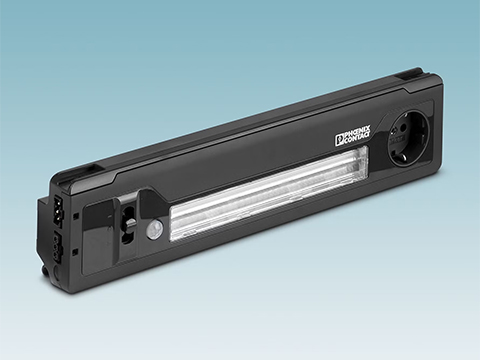 Optimum control cabinet lighting supports safe working and prevents wiring errors