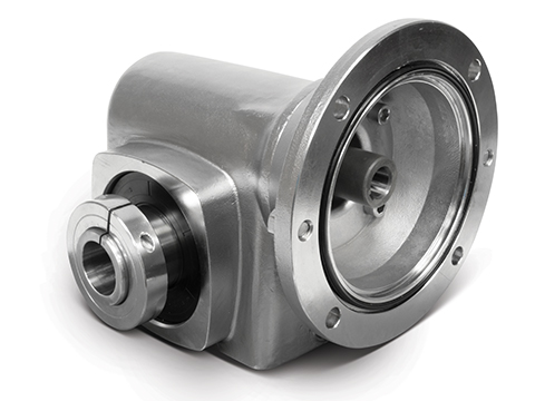 Second generation stainless steel worm gear speed reducers