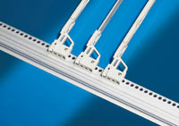 Guide rails for PCBs suit any insertion depth