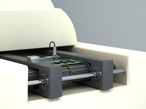 Inductive sensors keep their cool on solder reflow oven