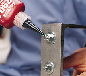Solar plant saves costs with adhesive thread locking