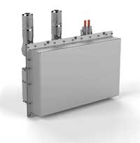 Modular, compact controller for vehicle auxiliary drives