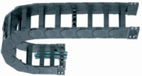 Light e-chain solution for large hoses and cables