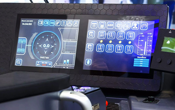 Rugged and reliable touch solutions for in-vehicle applications