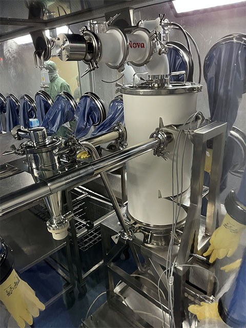 Bürkert delivers gas control system for aseptic spray dryer
