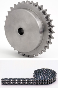Sprockets and chains range from Ondrives