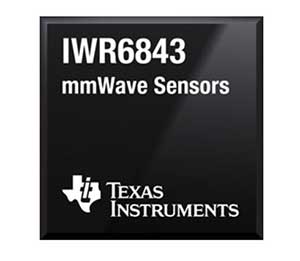 TI IWR6x mmWave 60GHzâ€“64GHz sensors for industrial radar systems
