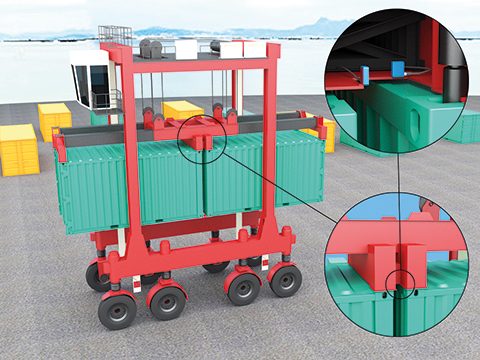 Contrinex photoelectric sensors keeps container handling on track