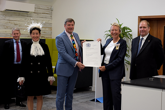 Ion Science formally receives Queen’s Award for Enterprise