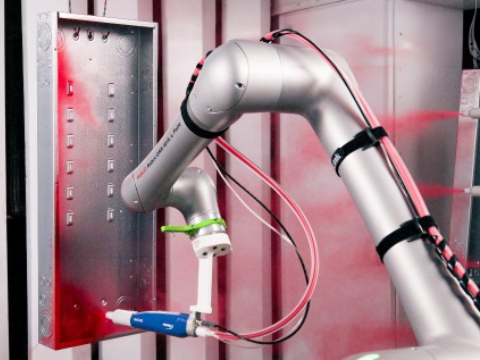 FANUC unveils first ever explosion-proof collaborative paint robot