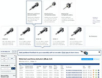 Thomson online selector tool for stepper motor linear actuators simplifies the purchasing experience