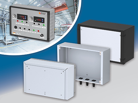 Wall-mount enclosures are ideal for HMI systems