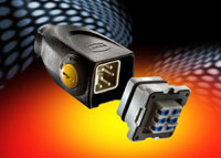 Compact version of Han-Yellock connector