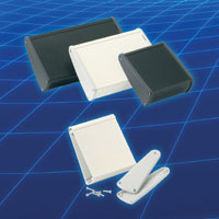 Extruded aluminium cases designed for keypad devices