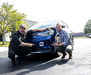 Harting supports US EV trip to Guiness World Record