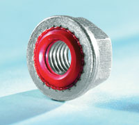 Sealing collar nut saves parts and assembly time