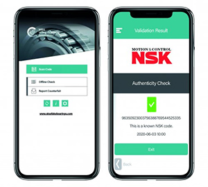 NSK initiatives combat counterfeit bearing manufacture