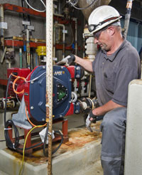 Hose pump cuts maintenance costs at 'energy from waste' plant