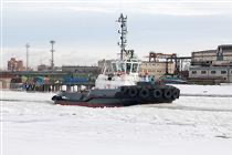 Twiflex locking devices provide reliable shaft holding on ice class tugboat