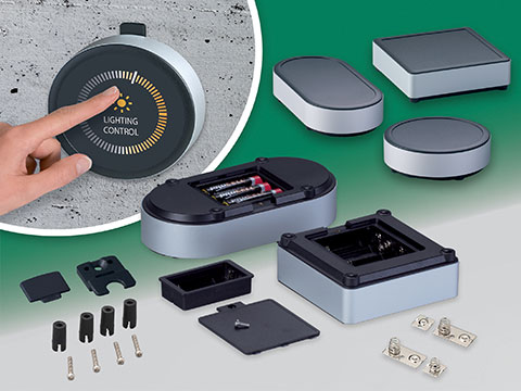 More accessories for SYNERGY aluminium enclosures