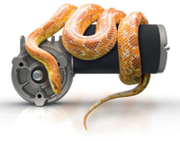 Compact and robust geared motors for wiper systems