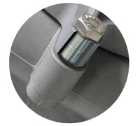 Compression limiters and threaded inserts