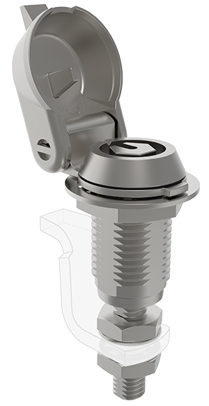 New covered compression latch from Southco enhances safety and reduces maintenance errors 