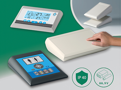 Plastic enclosures for touch screens and displays
