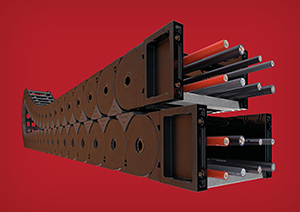 More cable carrier installation space for higher requirements