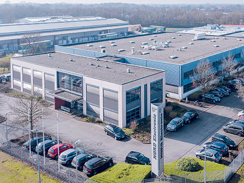 NORD holds topping-out ceremony for new building at the Aurich site