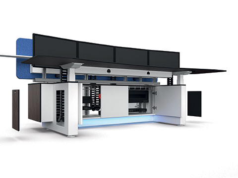 BRAND CONTROL ROOMS relies on KABELSCHLEPP Metool for cable management