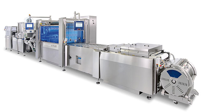 Zero maintenance rails and bearings in packaging machines